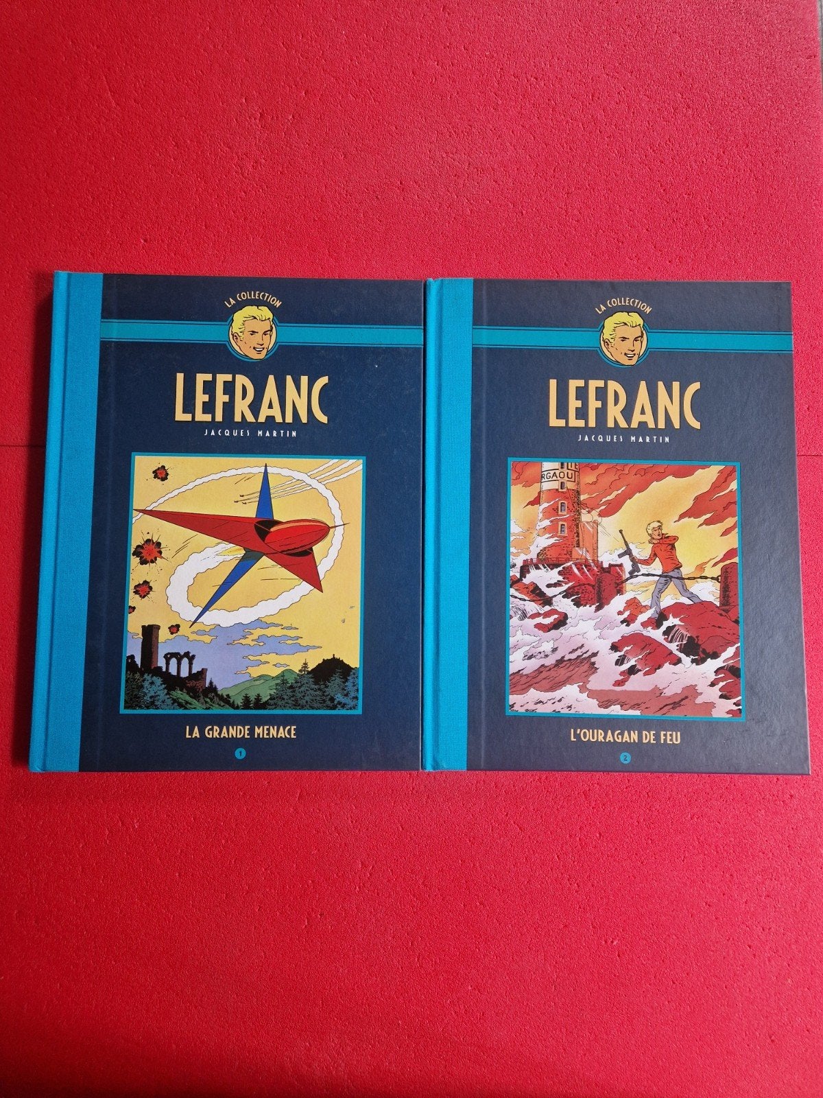 lot de 2 bd la collection lefranc 1 et 2, Livres, BD, Enlèvement ou Envoi