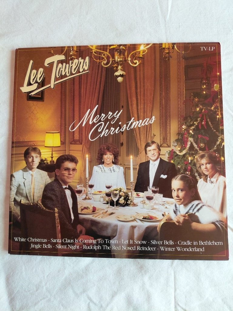 Lee Towers – Merry Christmas, Cd's en Dvd's, Vinyl | Overige Vinyl, Ophalen, LP, Gebruikt, 12 inch