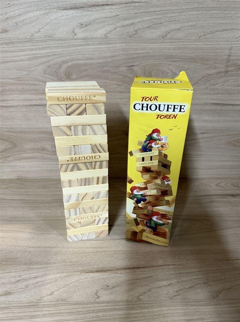 Jenga- Tour Chouffe toren - s3249, Envoi, Comme neuf