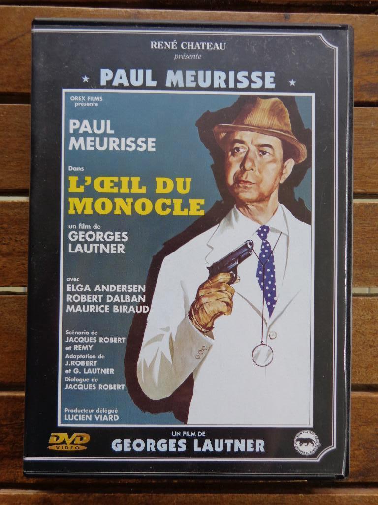 )))  L' Œil du Monocle  //  Paul Meurisse   (((, Alle leeftijden, Ophalen of Verzenden, Zo goed als nieuw, Actiekomedie
