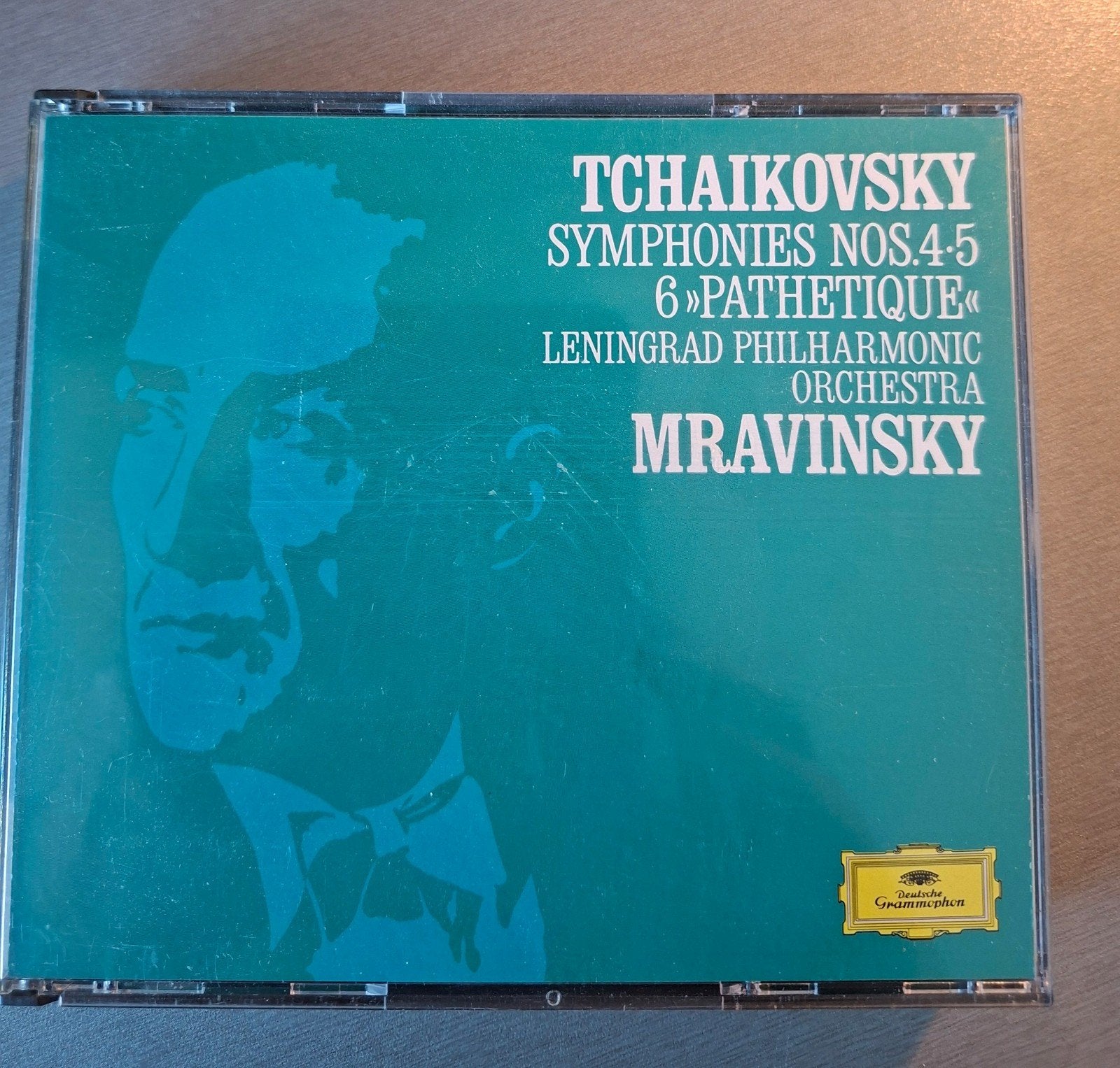 2cd box. Tchaikovsky.  Symphonies 4-6. (DG, Mravinsky)., Ophalen of Verzenden, Tchaikovsky