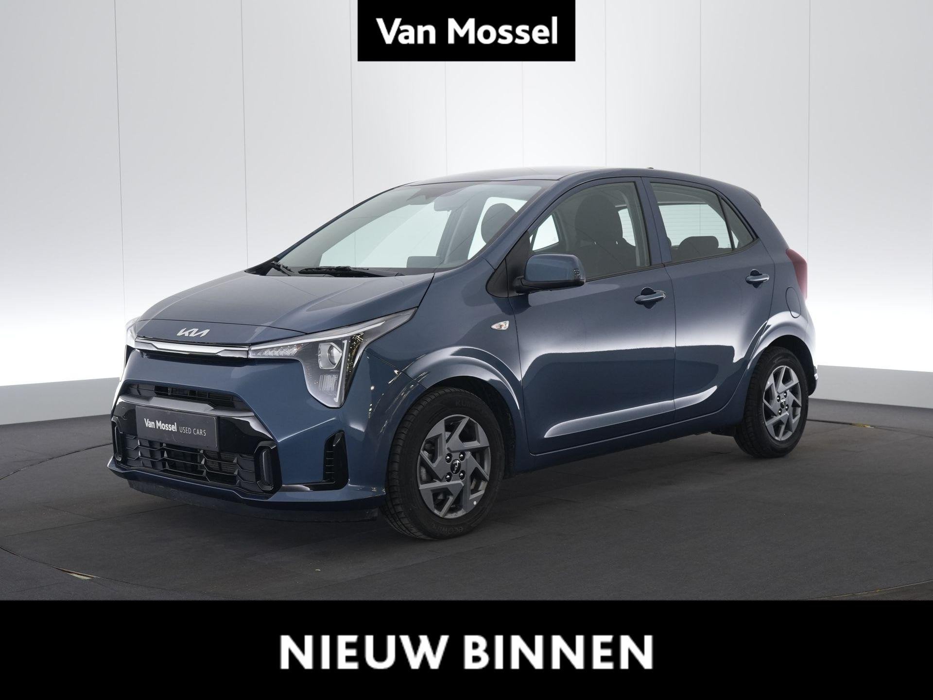 KIA Picanto 1.0 GDI ISG 63 AMT Pulse, Auto's, Stof, Gebruikt, Zwart, 46 kW