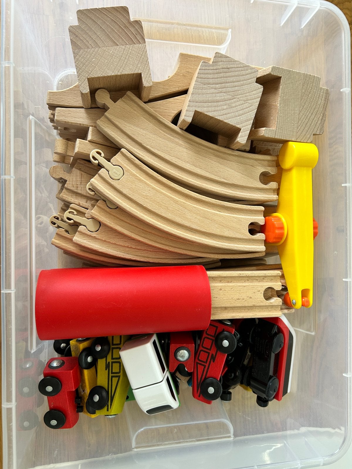 Lot Ikea treintjes, Enfants & Bébés, Jouets | Jouets en bois, Enlèvement, Utilisé, Autres types