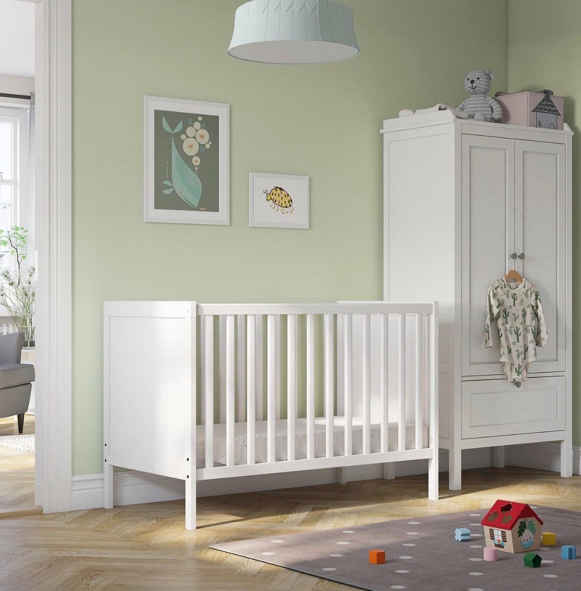 3-in-1 babybedje/zeteltje wit, Ophalen, Zo goed als nieuw, Minder dan 140 cm, Minder dan 70 cm