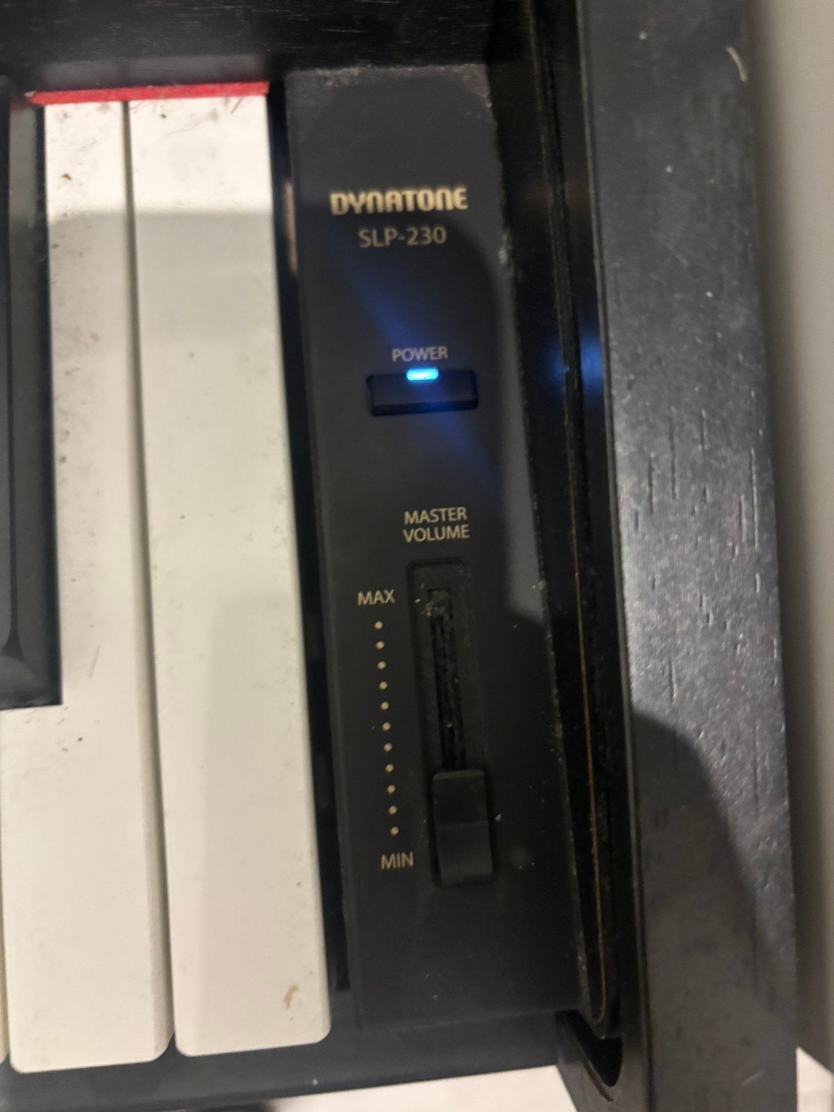 piano numérique Dynatone SLP-230, Ophalen, Zo goed als nieuw, Zwart, Piano