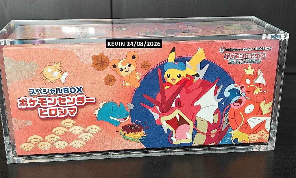 Pokemon TCG Special Box Collections - Hiroshima, Verzamelen, Speelkaarten, Jokers en Kwartetten, Ophalen, Zo goed als nieuw, Speelkaart(en)