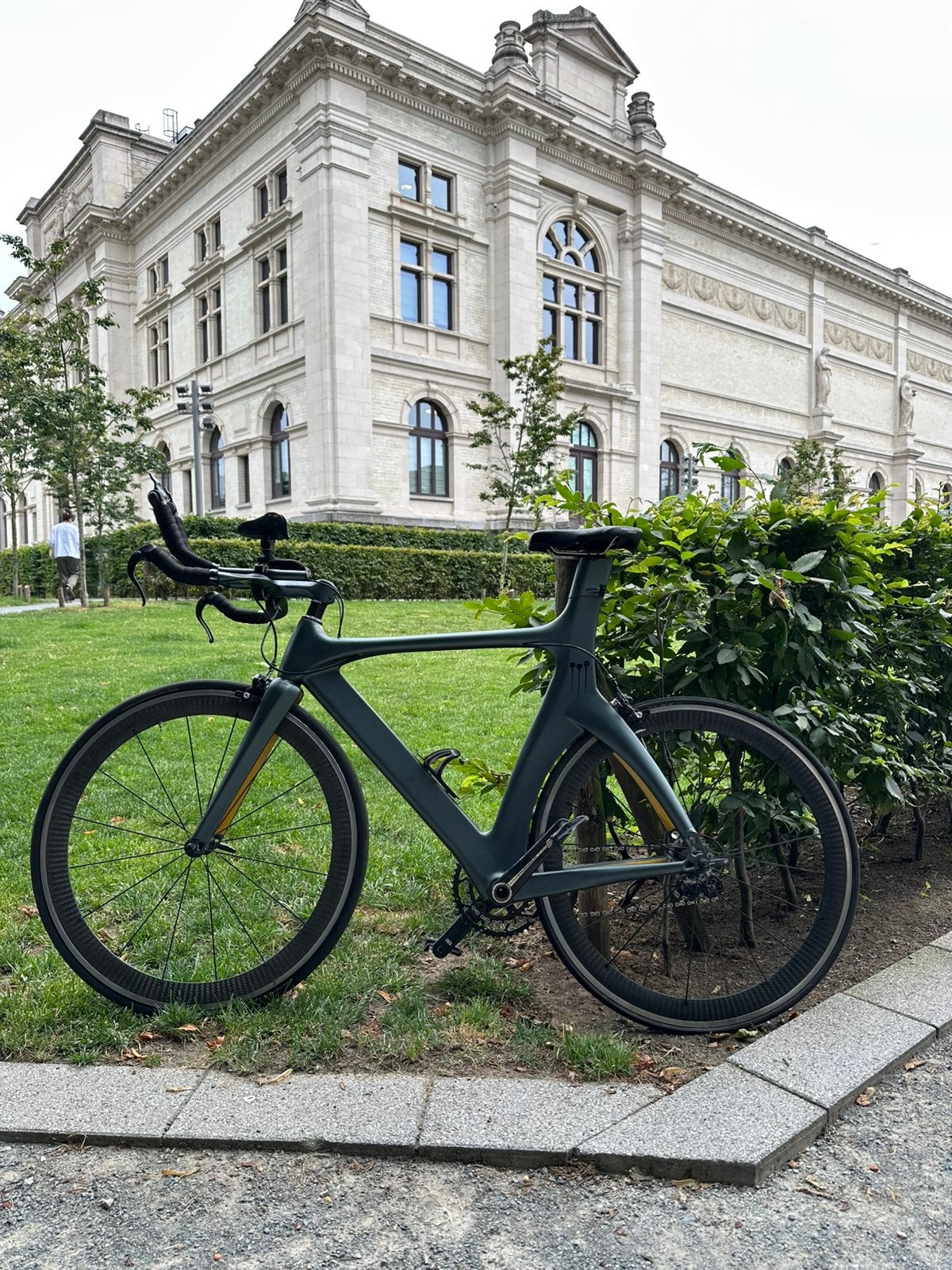 ISAAC Carbon Tijdritfiets - aero topmodel - frame 57 cm, Vélos & Vélomoteurs, Vélos | Vélos de course, Utilisé, Hommes, Autres marques