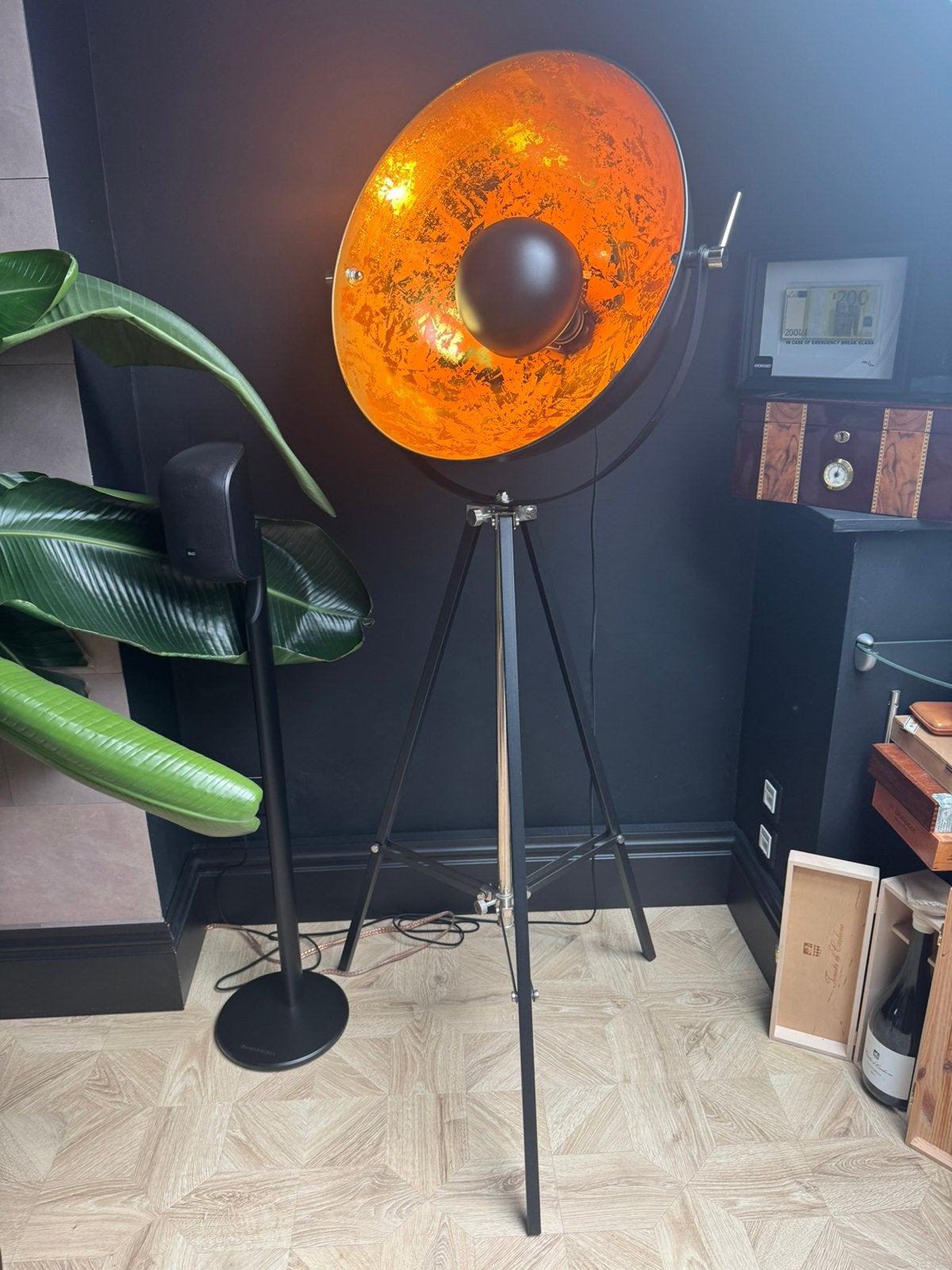 Lamp 160cm hoog 53cm doorsnede, Ophalen, Zo goed als nieuw