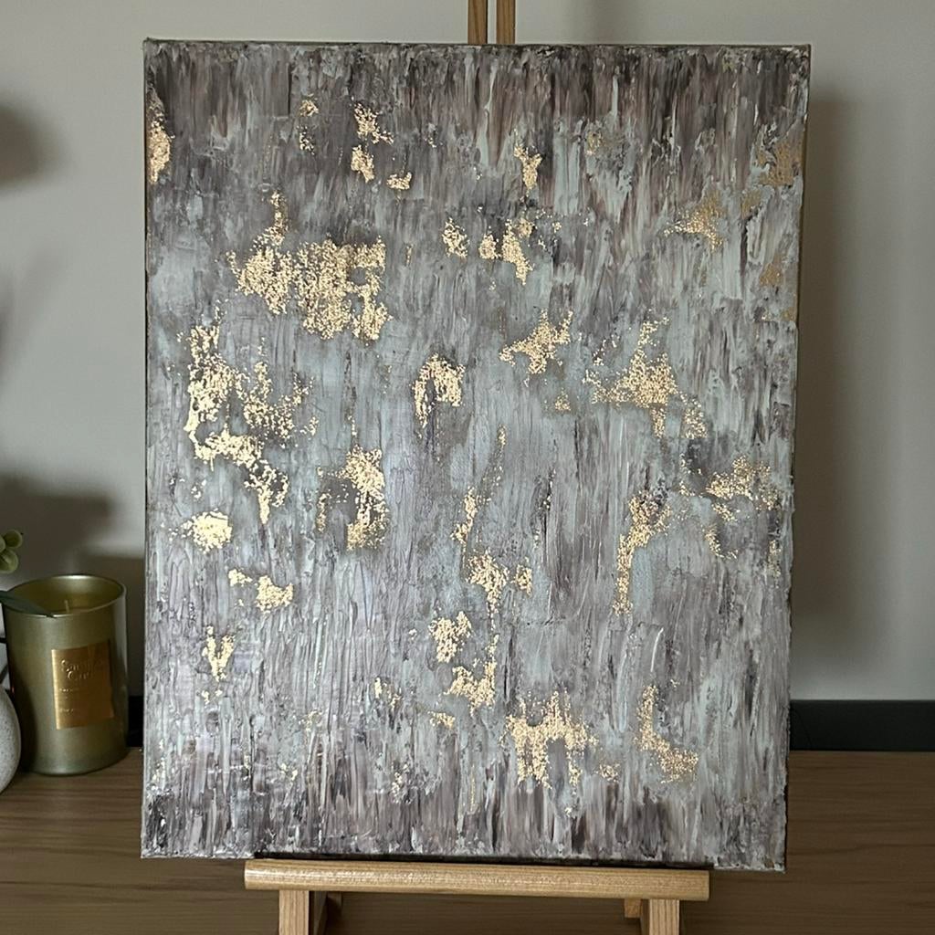 Aurum Silens Tempus, Antiek en Kunst, Kunst | Schilderijen | Modern, Ophalen