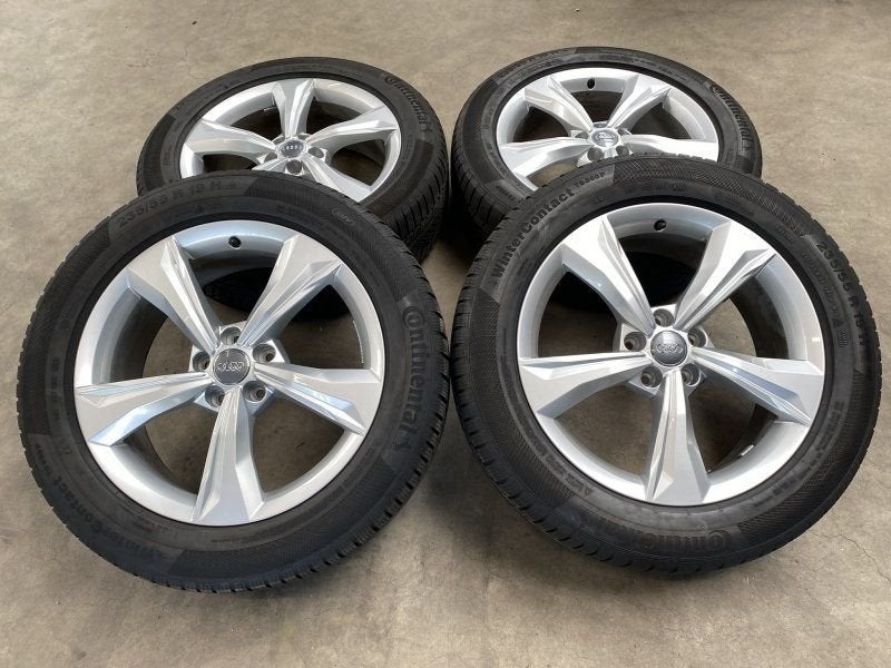 19 inch originele velgen + winterbanden Audi Q5  80A601025K, Auto-onderdelen, 19 inch, Gebruikt, -, -
