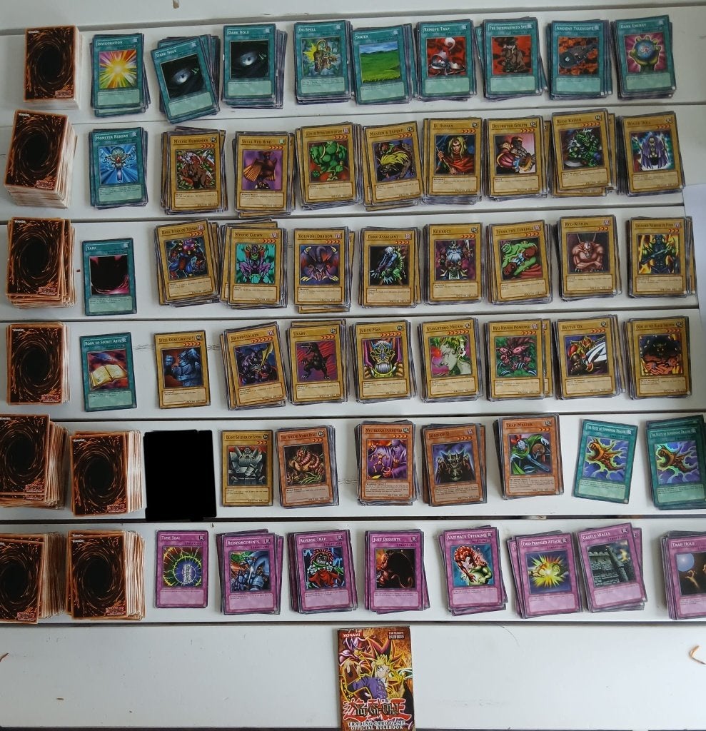 verzameling vintage Yu-Gi-Oh kaarten + Officieel Regelboek, Hobby en Vrije tijd, Verzamelkaartspellen | Yu-gi-Oh!, Ophalen of Verzenden