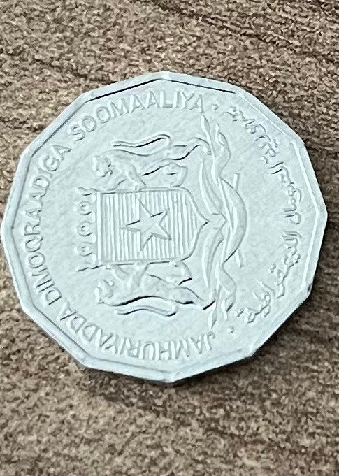 Munt Somalië, 5 Senti, 1976, Postzegels en Munten, Ophalen of Verzenden