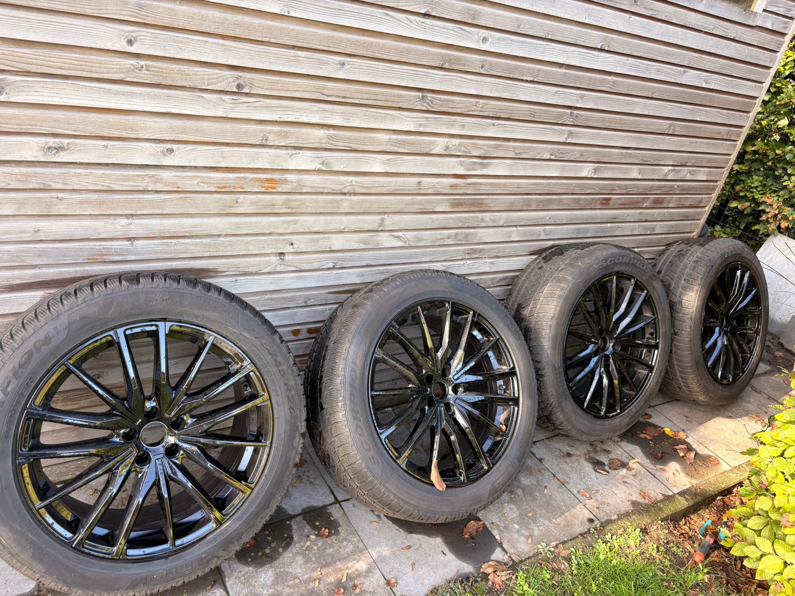 Winterset bmw x5, Ophalen, Gebruikt, Velg(en), 275 mm