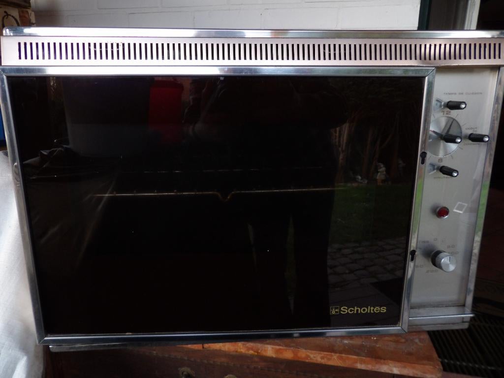 Oven Scholtes Woippy 1.5 KW-220v, Ophalen, Gebruikt, Bruin, 50 tot 100 cm