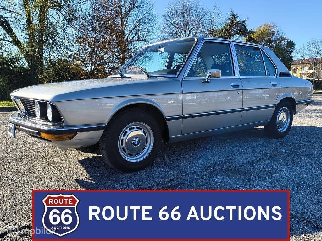 BMW 520/6 | 1981 | Route 66 Auctions, Achat, Entreprise, Boîte manuelle, Autre carrosserie