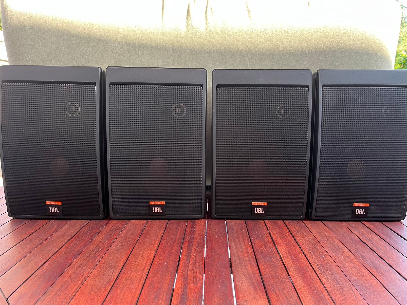 Jbl control 5 enceintes/haut parleur /bafles, TV, Hi-fi & Vidéo, Enceintes, Enlèvement ou Envoi, Comme neuf, JBL