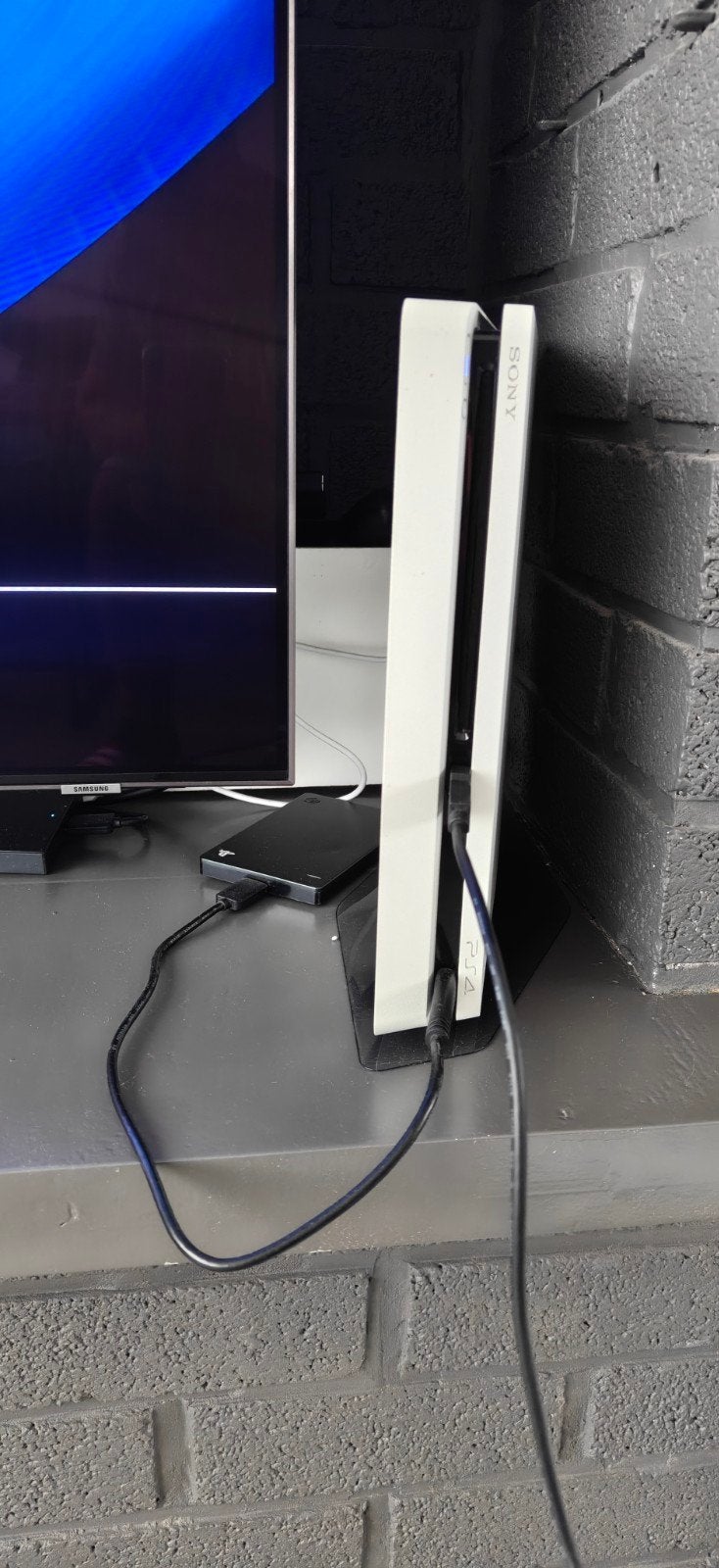 Playstation 4 wit slim, Games en Spelcomputers, Games | Sony PlayStation 4, Ophalen, Zo goed als nieuw