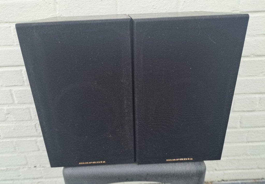 vintage Marantz LD20DMS luidsprekers, Gebruikt, 60 tot 120 watt, Basreflex, Boekenplank luidspreker