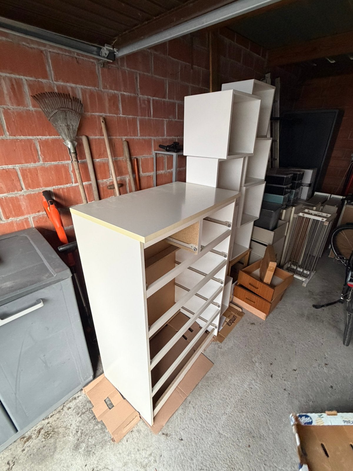 Malmkasten Ikea te koop, Ophalen, Gebruikt