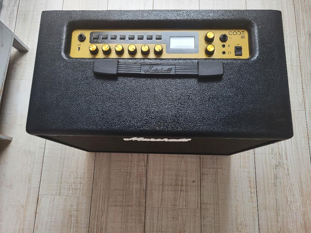 Code Marshall 50 en très bon état., Musique & Instruments, Amplis | Basse & Guitare, Enlèvement, Comme neuf, Guitare, 50 à 100 watts