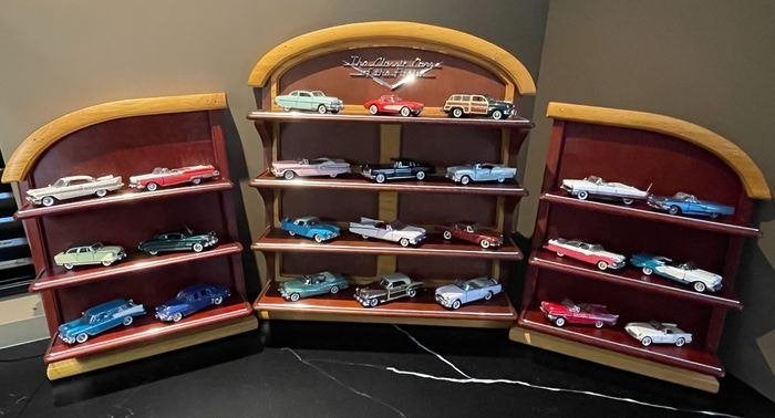 Franklin Mint Set met etagère + uitbreidingsset, Ophalen of Verzenden, Zo goed als nieuw, Auto