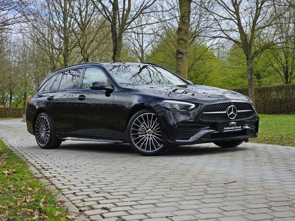 Mercedes C180 AMG PACK | PANO | 360 CAMERA, Automaat, Zwart, Leder, Bedrijf