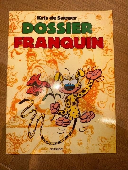 Dossier Franquin Kris de Saeger Arboris 1997 Robbedoes, Eén stripboek, Ophalen of Verzenden, Zo goed als nieuw, Kris de Saeger