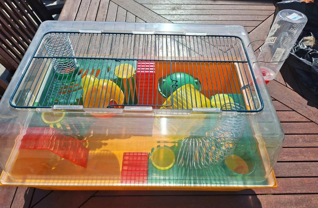 Cage à hamster avec accessoires, Enlèvement, Cage