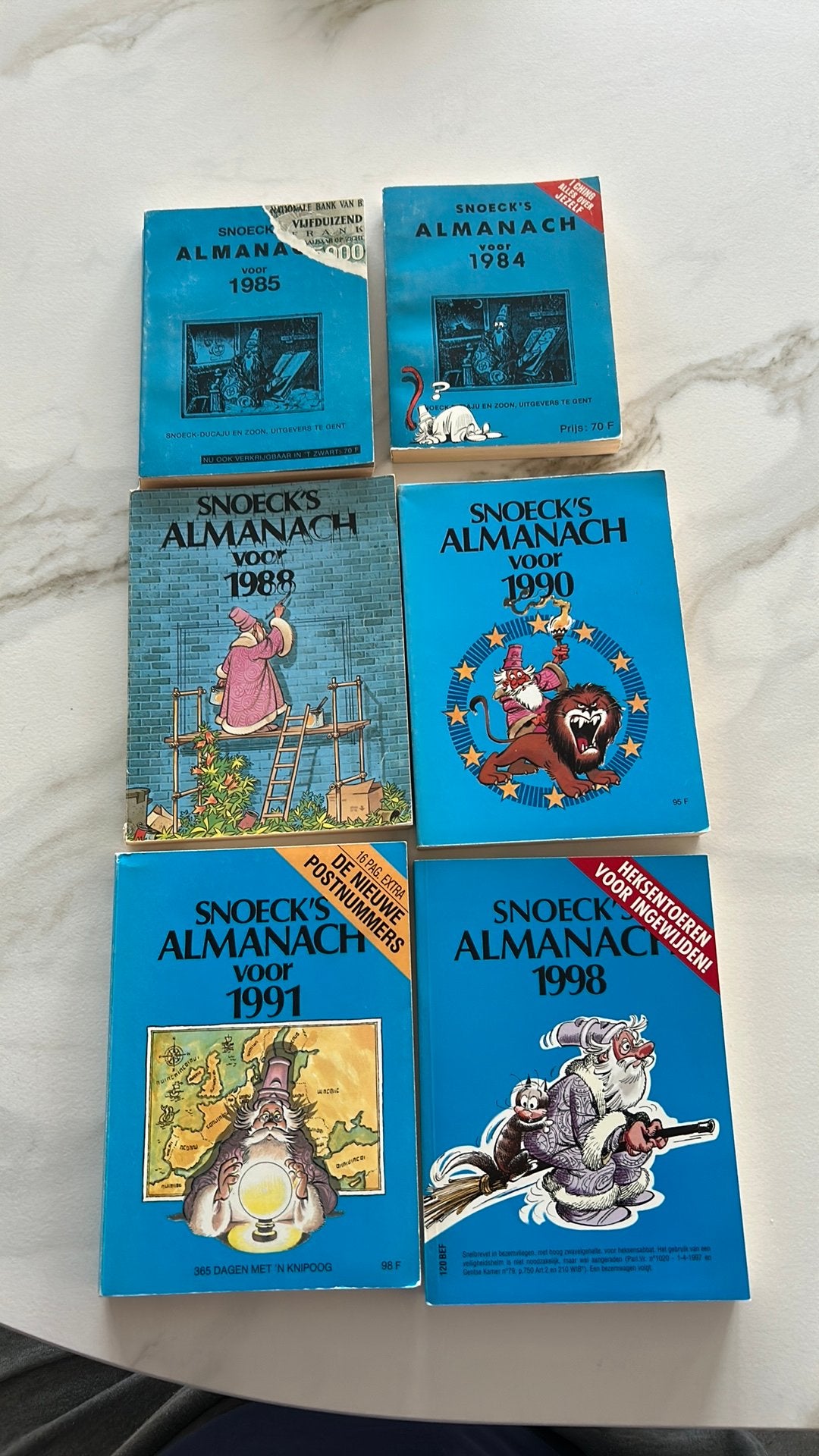 Ryssack snoeck’s almanach, Ophalen of Verzenden, Smurfen, Zo goed als nieuw
