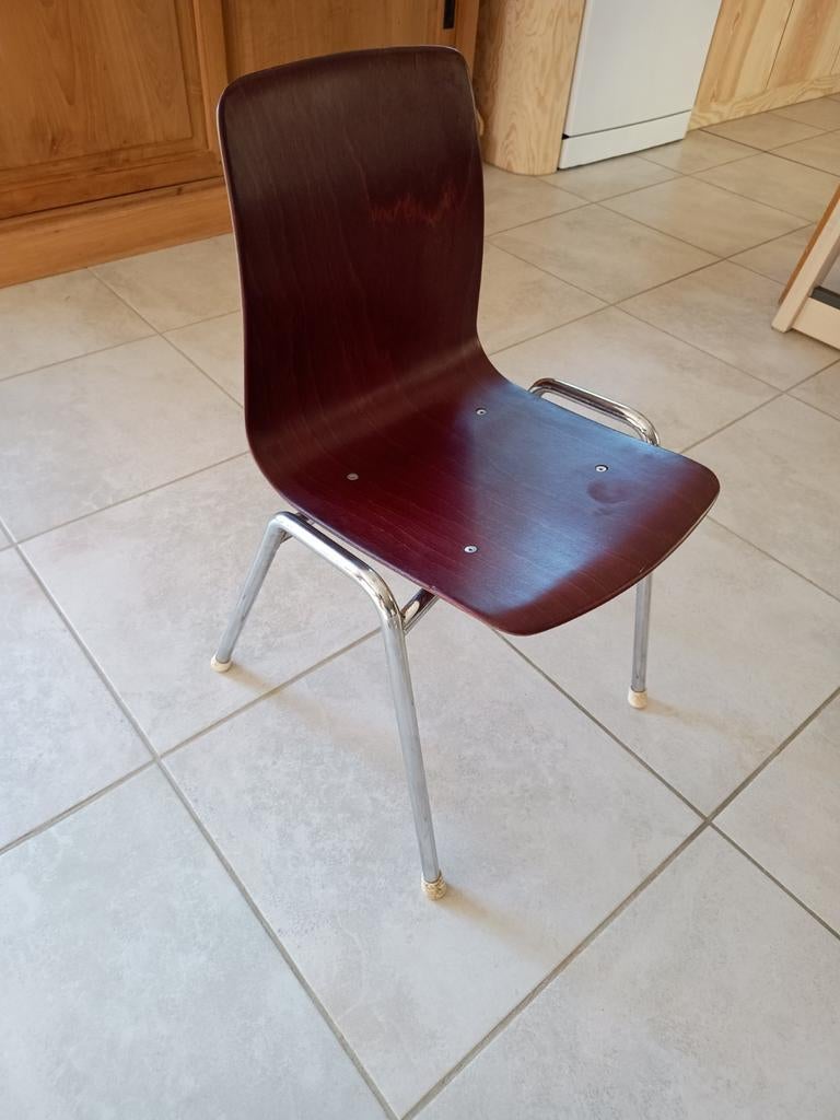 Vintage Pagholz thur-op -seat kinderstoel, Ophalen