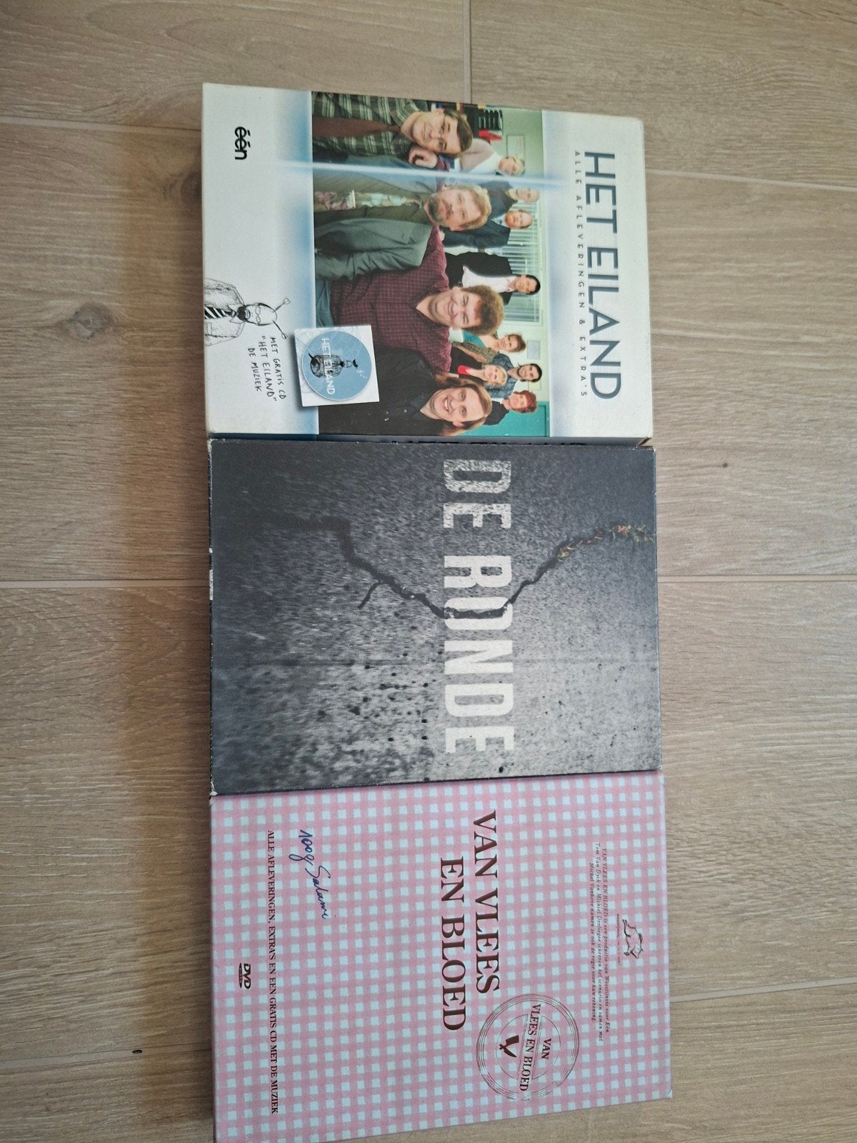 Pakket 3x Topreeks Woestijnvis DVD-boxen: Het Eiland, Van Vl, Matériel bonus, Enlèvement, Néerlandais, Néerlandais