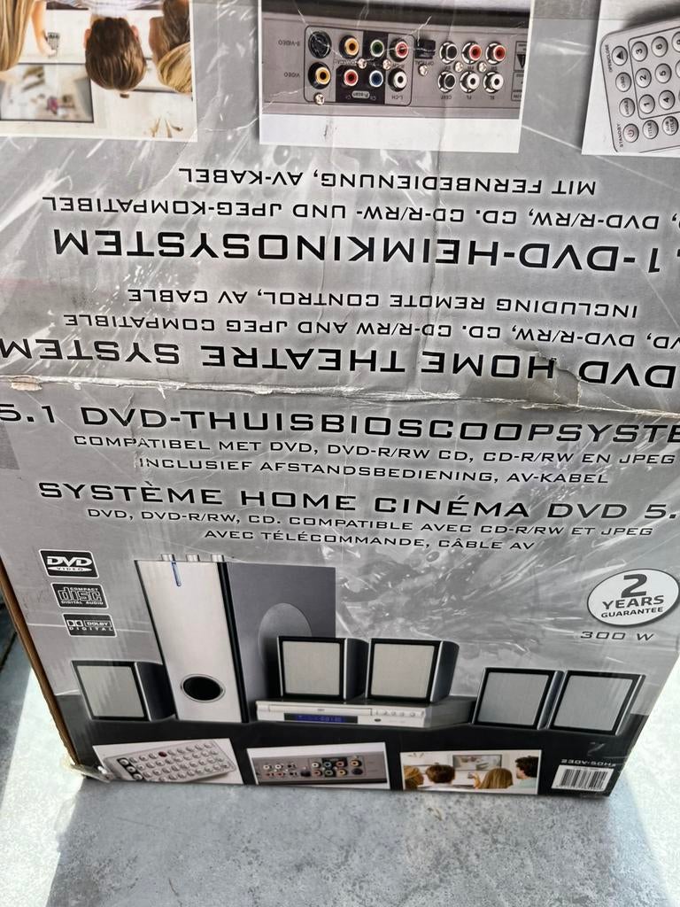 Home cinema NEUF- DVD 5.1, Enlèvement, Comme neuf