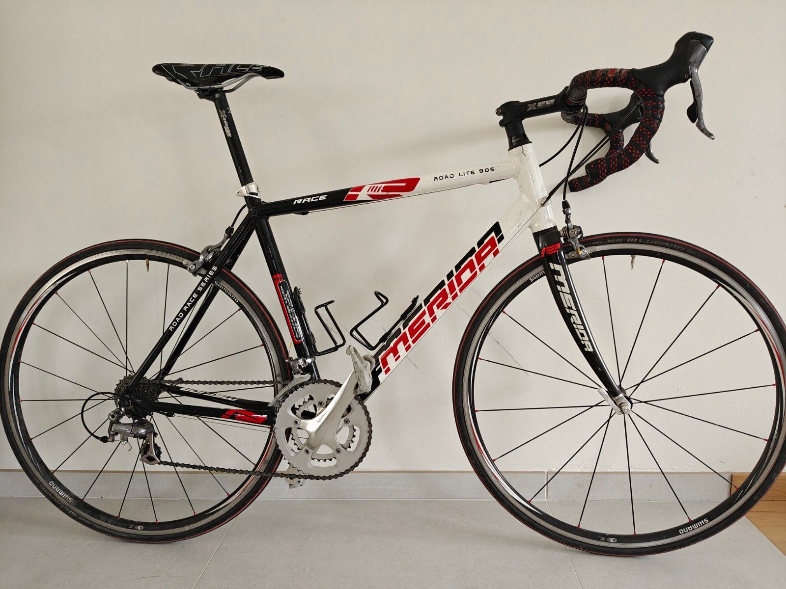 Merida Road Lite 905 Ultegra taille L (56 cm), Vélos & Vélomoteurs, Enlèvement, Carbone