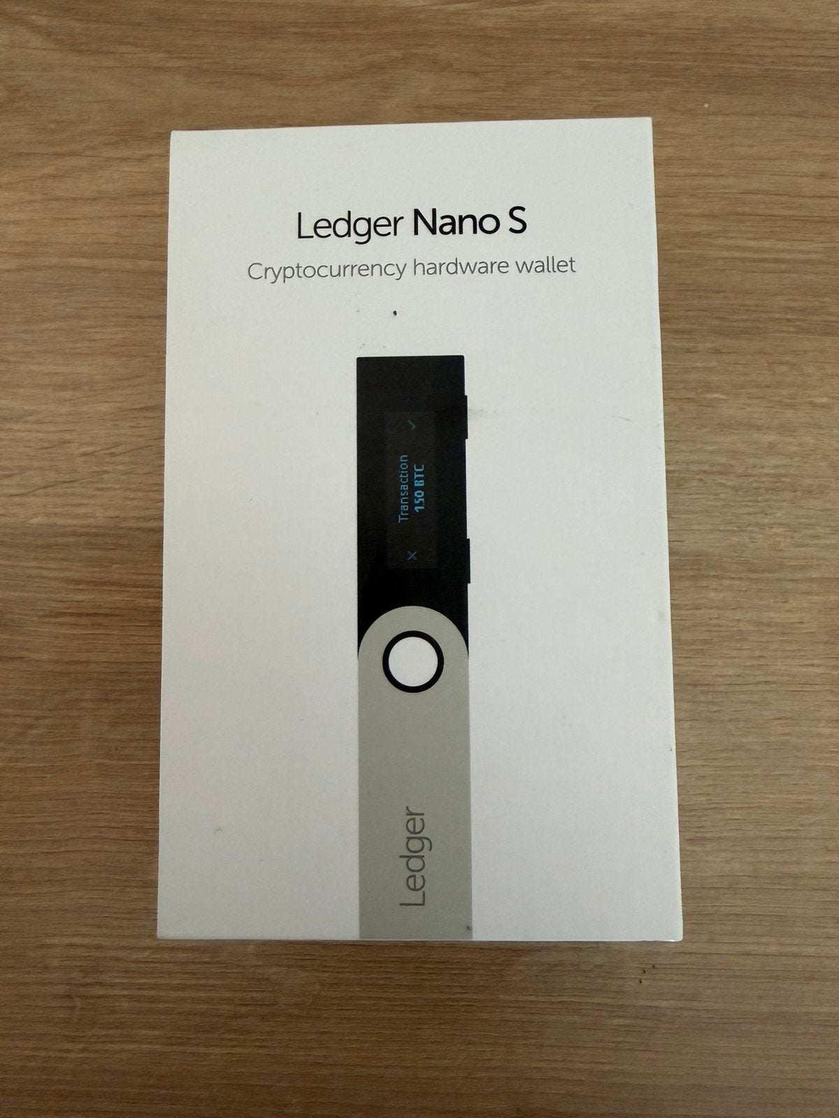 Ledger Nano S Cryptocurrency hardware wallet, Computers en Software, USB Sticks, Ophalen of Verzenden, Zo goed als nieuw
