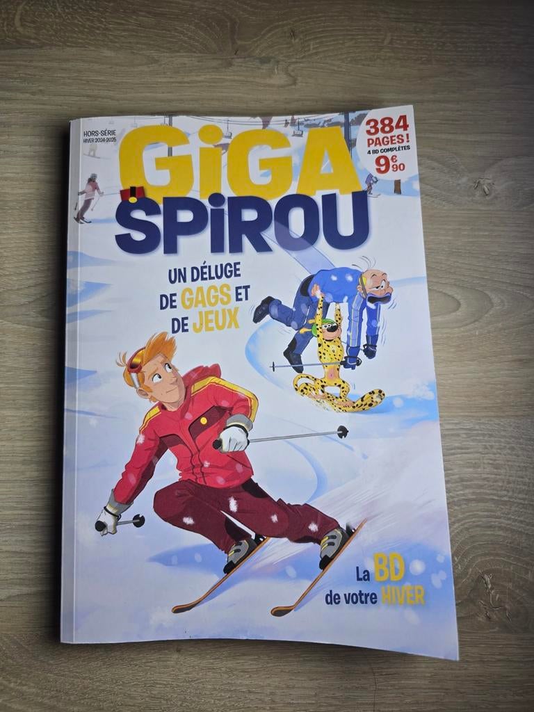Speciale uitgave van Giga Spirou Winter 2024-2025 - 384 pagi, Ophalen of Verzenden, Zo goed als nieuw