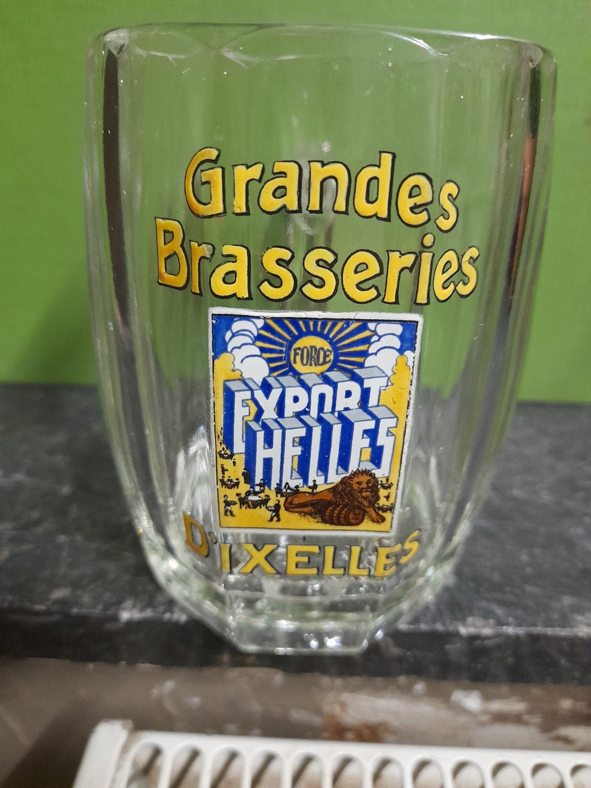 bierpul emaille d'ixelles, Verzamelen, Ophalen of Verzenden
