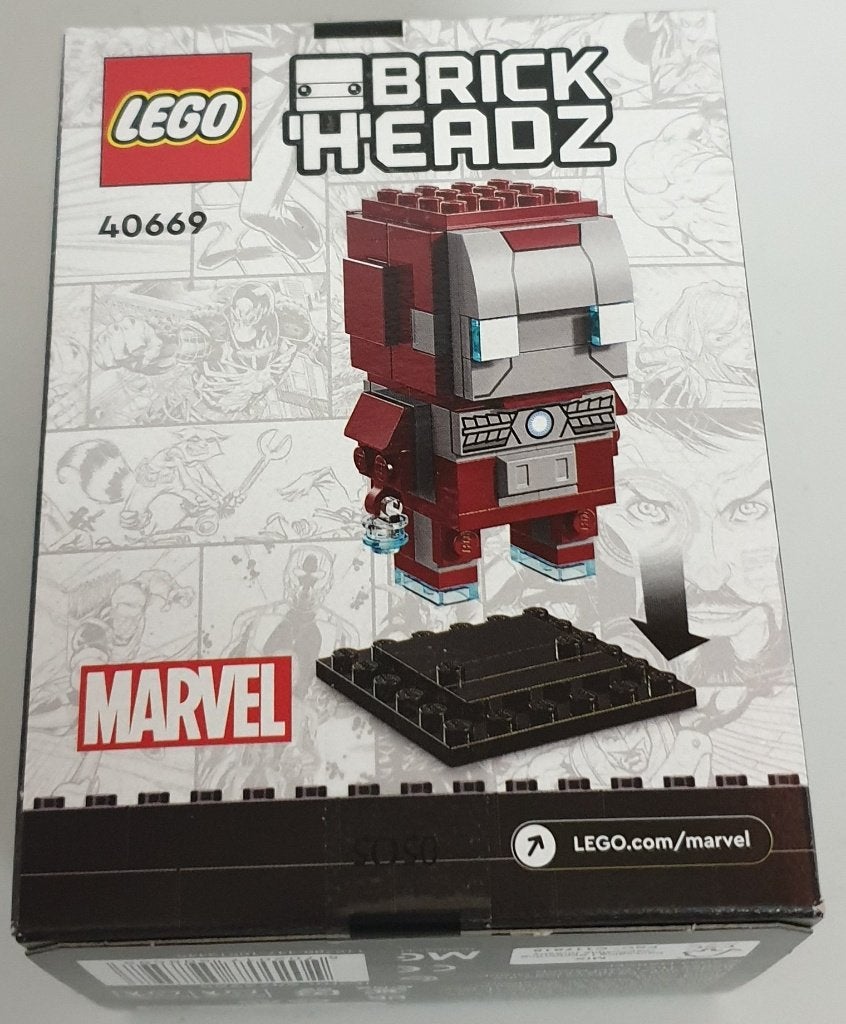 LEGO 40669 Iron Man MK5 figuur - NIEUW & SEALED, BrickHeadz, Lego, Nieuw, Ophalen of Verzenden