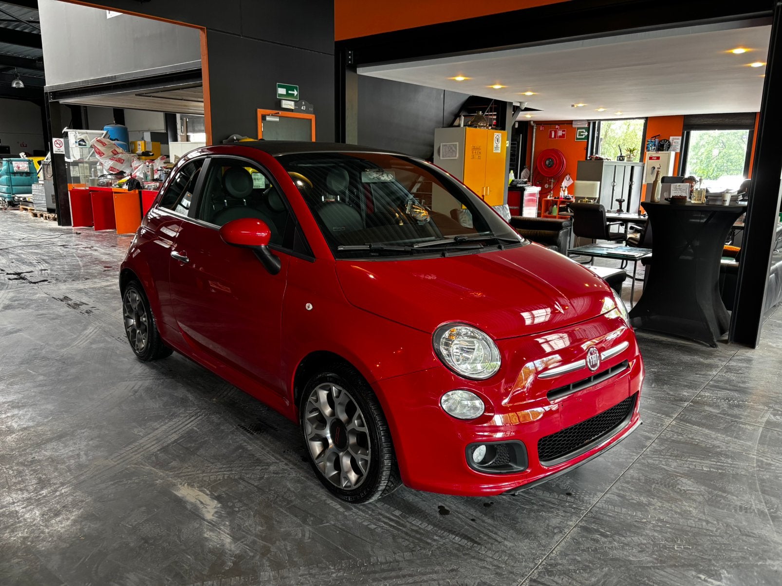 FIAT 500 C / 12 MOIS DE GARANTIE ( finition spéciale sport), Achat, Entreprise, Boîte manuelle, Noir