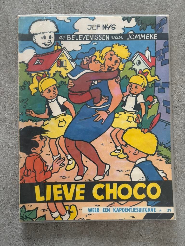 Oude strip Jommeke - Lieve Choco, Boeken, Ophalen, Zo goed als nieuw