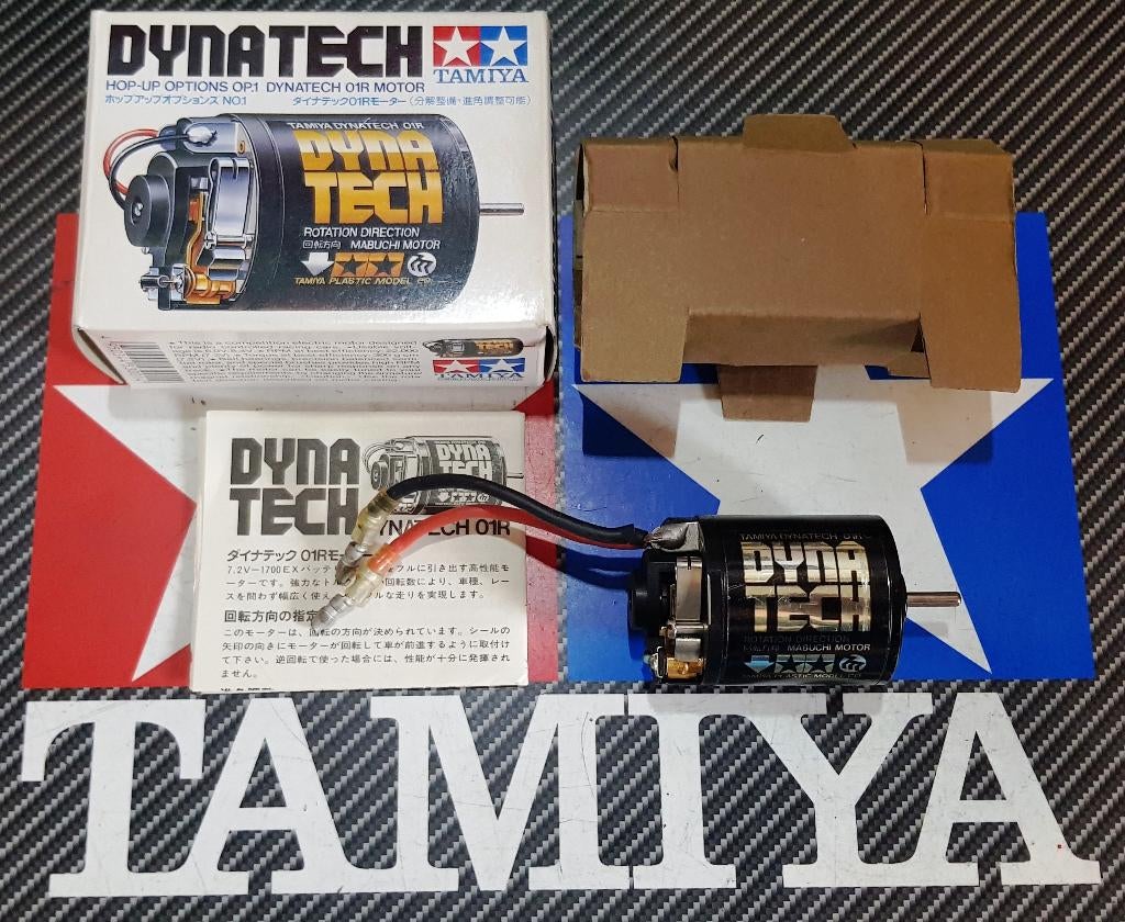 Vintage Tamiya Dynatech 01R, 100% nieuw, Hobby en Vrije tijd, Elektro, Verzenden, Nieuw, Schaal 1:10
