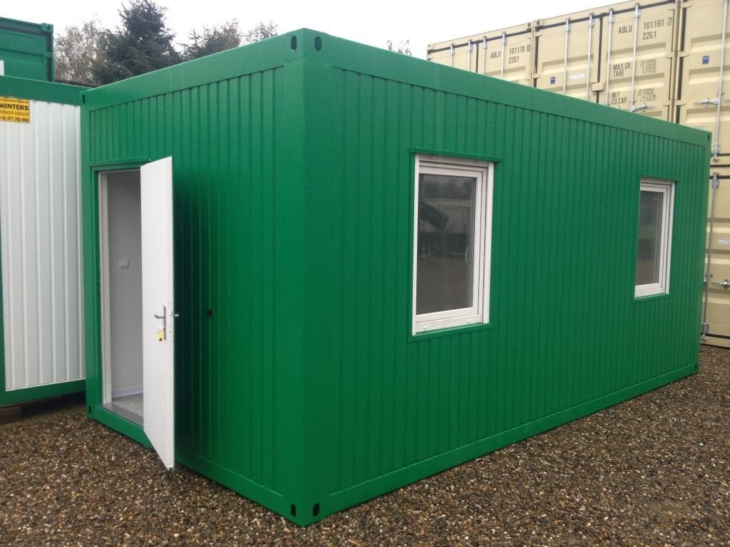 Winters 6 x 3m Bureaucontainers, Zakelijke goederen