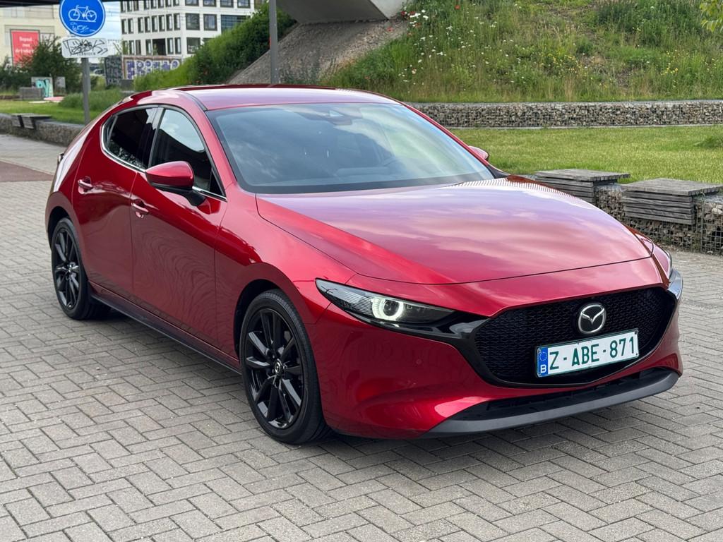 Mazda 3 | 2.0 Mild Hybride Benzine 177 PK | Skyactiv X, Auto's, Voorwielaandrijving, Stof, Gebruikt, Euro 6