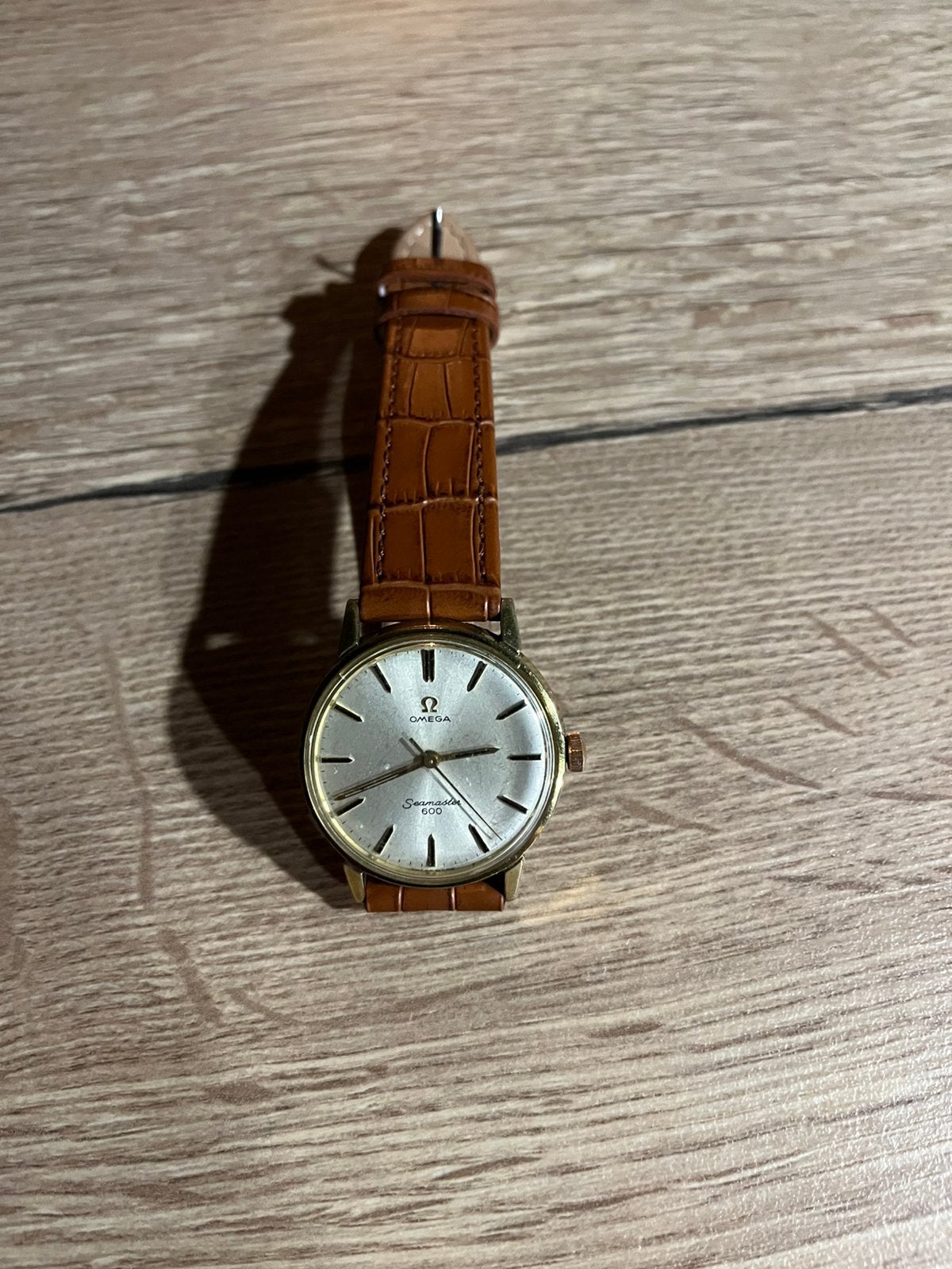 Seamaster 600, Handtassen en Accessoires, Horloges | Antiek, Ophalen, Met bandje, Polshorloge, 1960 of later