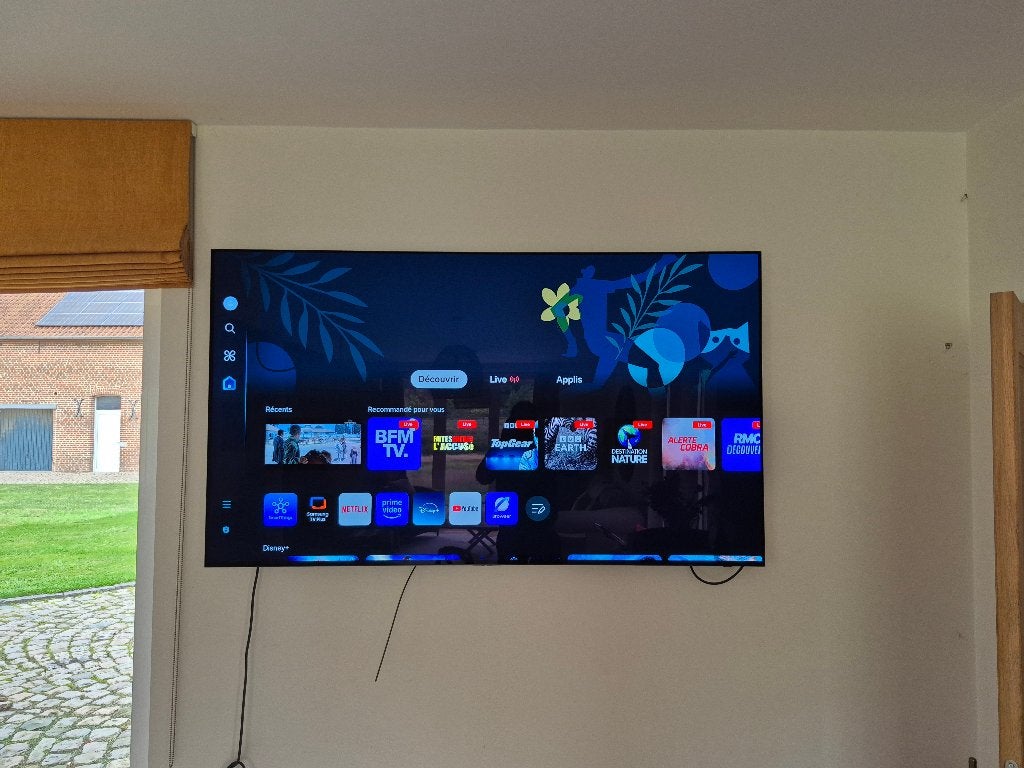 Samsung OLED 4K 77", OLED, Comme neuf, Enlèvement, 4k (UHD)