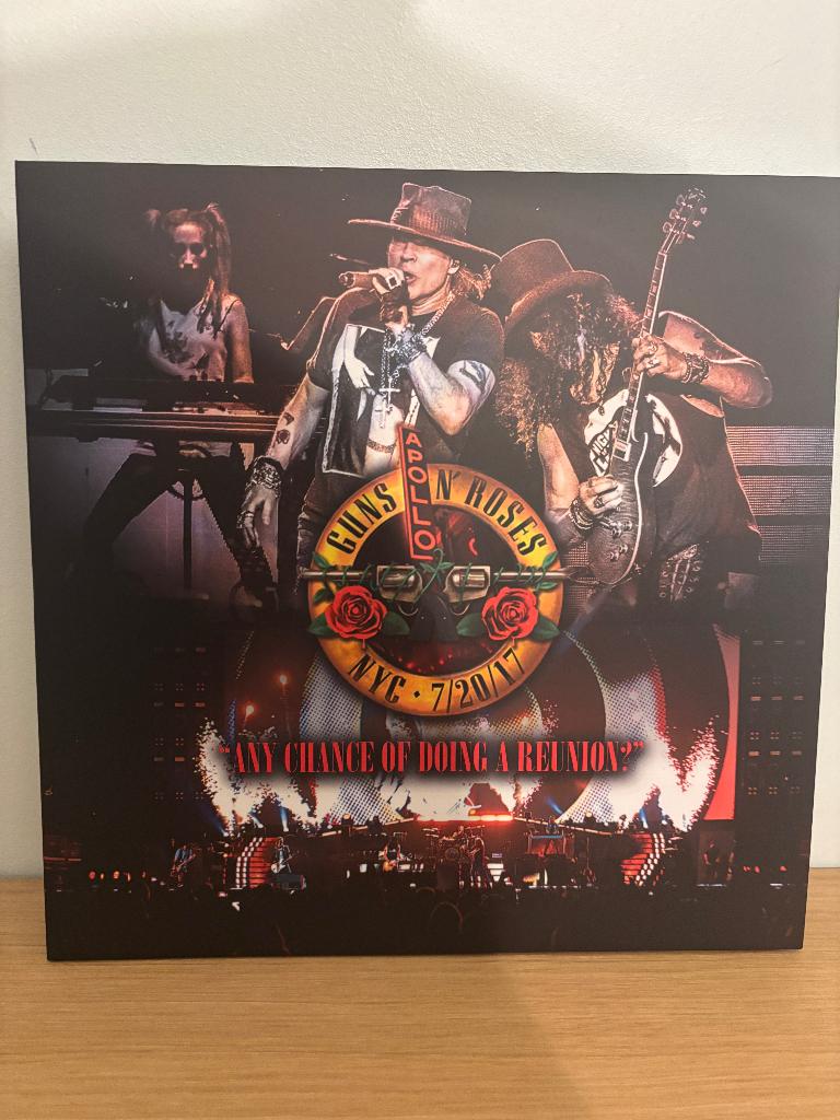 LP - Guns 'n' roses - Any chance of doing a reunion, Cd's en Dvd's, Ophalen of Verzenden, Zo goed als nieuw