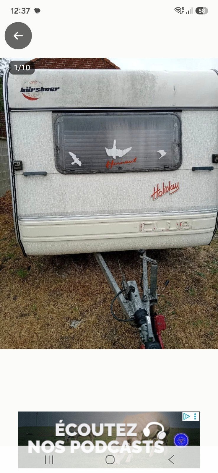 vend caravane bushner, Caravanes & Camping, Particulier