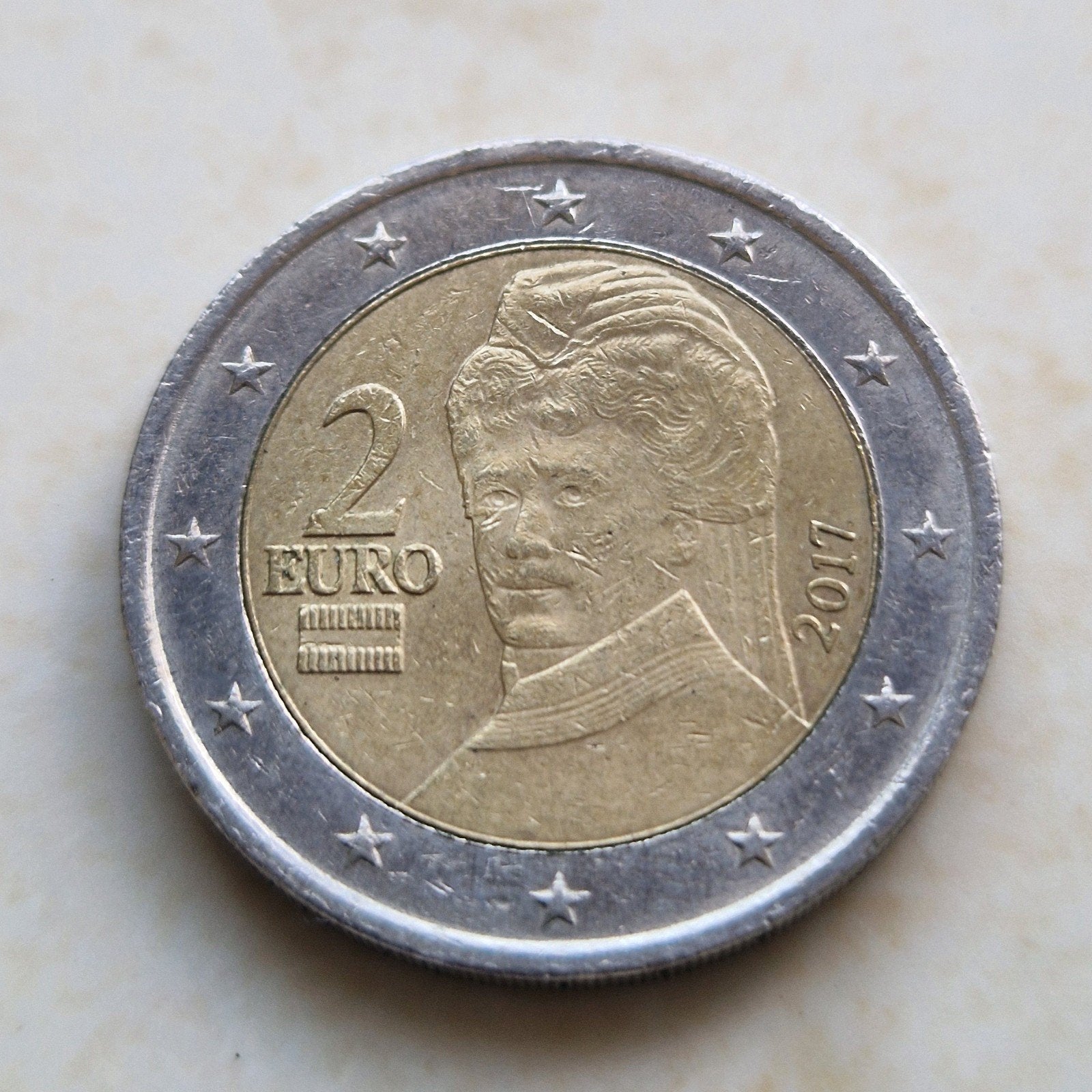 2017, Austria , 2 Euro Coin, Ophalen of Verzenden, 2 euro
