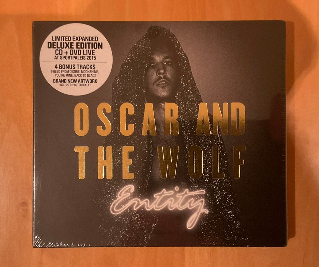 CD + live DVD at Sportpaleis - Oscar and the Wolf ‘Entity’, Cd's en Dvd's, Ophalen, Nieuw in verpakking
