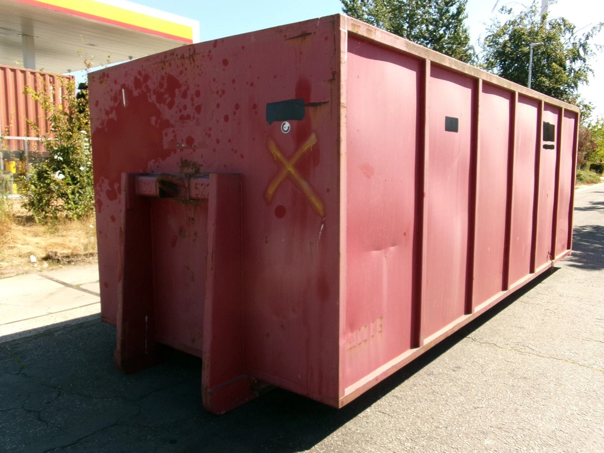 KTK KTK gesloten haakbak 3x in stock volume35m3 (bj 2013), Zakelijke goederen