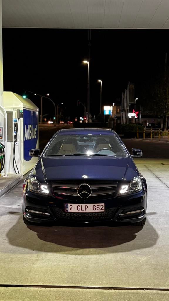 Mercedes C250 CGE coupé W204, Automaat, Beige, 4 cilinders, Blauw